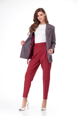 Брюки ANELLI 895 красный фото 5