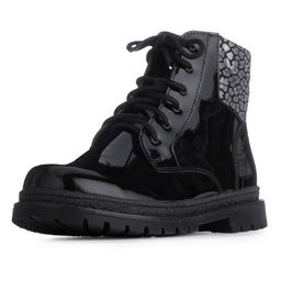 BL-326(45) Ботинки цвет черный лак (байка) - Bottilini фото 4