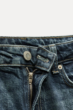 TRF SLIM CROPPED BELL BOTTOM MID-WAIST JEANS - Zara фото 9