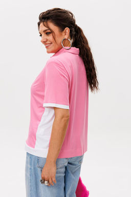 Футболка ANELLI 1571 лепесток пиона фото 5