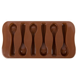 Форма силиконовая S-CHIEF для конфет SPC-0140 21 х 10 х 2 см ложки фото 4