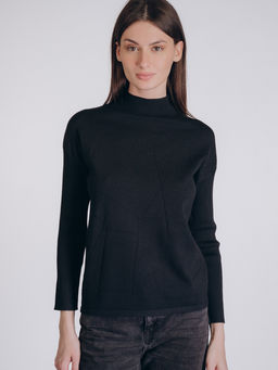 Женская кофта чёрного цвета (арт. 5222TCC)