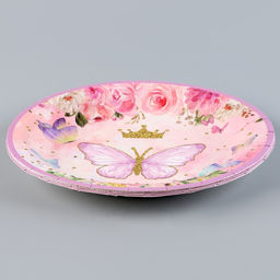 Тарелки бумажные Бабочки, в наборе 6 шт. - Страна карнавалия фото 3