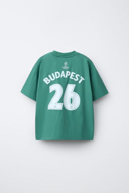 CAMISETA ESTAMPADA UEFA CHAMPIONS LEAGUE ® / Verde - Zara фото 2