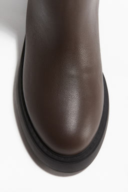 Botas de piel con forro c?lido - H&m фото 3