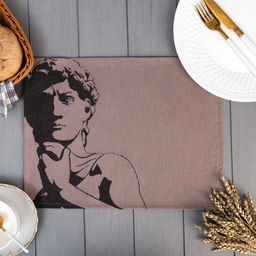 Цена за 2 шт. Салфетка Этель David, 29?40 см, 35% хлопок, 65% п/э, 370 г/м?