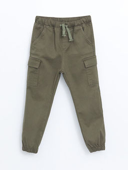 Beli Lastikli Erkek ?ocuk Kargo Pantolon