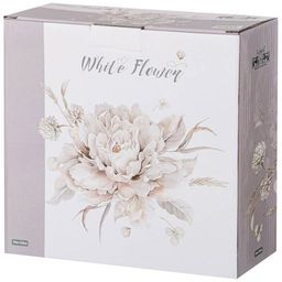 ВАЗА НА НОЖКЕ LEFARD БЕЛЫЙ ЦВЕТОК 21,5*7,5 СМ  фото 2