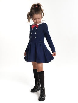 Платье UD 1342 синий