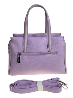 Женская сумка из искусственной кожи, цвет сиреневый - Greta фото 2