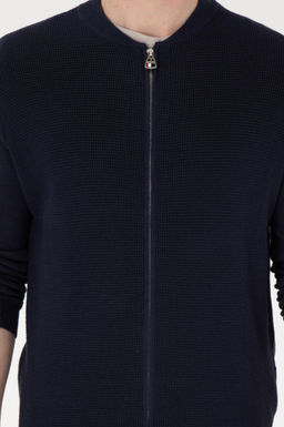 Мужской темно-синий базовый трикотажный кардиган Неожиданная скидка в корзине - U.s. polo assn фото 6