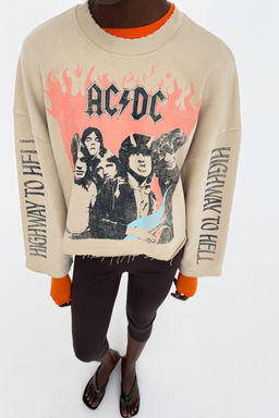 AC/DC ® SWEATSHIRT - Zara фото 13