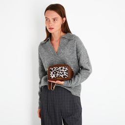 Сумка кросс-боди на молнии, цвет коричневый - Simaland фото 10