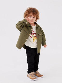 Beli Lastikli Basic Erkek Bebek Pantolon - Waikiki фото 2