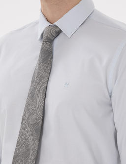 A__k Mavi Slim Fit Uzun Kollu Basic G_mlek - Pierre cardin фото 7