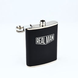 Подарочный набор REAL MAN, фляжка 240 мл, стопки 30 мл ? 2 шт., воронка
