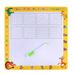 Пазл-вкладыш "Изучаем время. Лесная полянка"