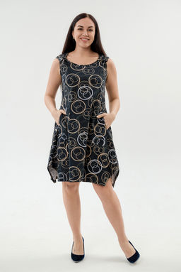 Платье женское из кулирки Кэтрин кольца - Амадэль фото 10