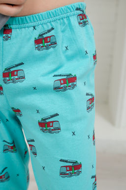 Пижама подростковая из кулирки Фантазия машинки - Амадэль фото 3