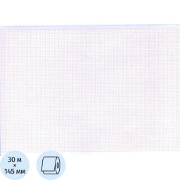 Лента тепл.регист. для ЭКГ 145х30 (в.) ст.сетка FUKUDA, NK К145АК30