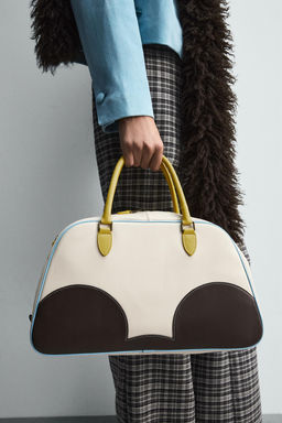 LEATHER CROSSBODY BAG HARRY LAMBERT FOR ZARA X DISNEY  фото 2