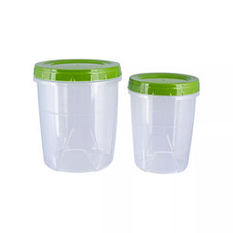 Набор банок 2 шт. (0,6+1,3л) с закруч.крышкой арт. С43302 - Полимербыт фото 2