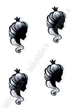 Кабошон-вырубка "Ученица" (10 шт) SF-6034, №1