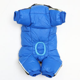 Комбинезон принтованный с замком на спине, размер 16 (ДС 28 см, ОГ 34 см, ОШ 44 см), синий 696822 - Simaland фото 7