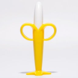 Прорезыватель - массажер для зубов Крошка Я «Банан», силиконовый, на присоске, щеточка