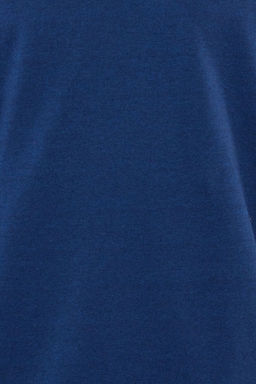 Lacivert Oversize/Genis Kesim Ici Polar/S?cak Tutan Reglan Kol Sweatshirt TMNAW23SW00190