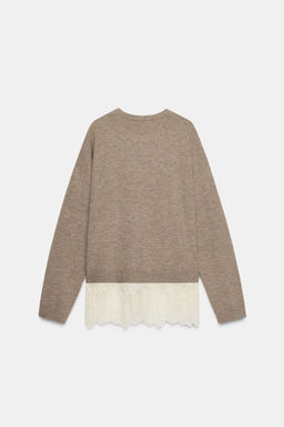 COMBINED KNIT JUMPER - Zara фото 20