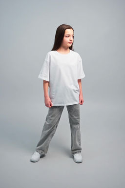 Детская футболка оверсайз Happyfox