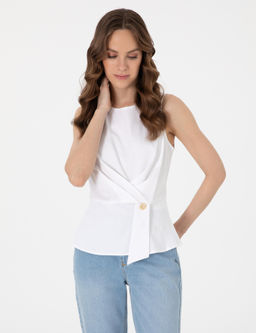 Beyaz Slim Fit Bluz - Pierre cardin фото 3