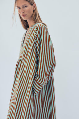 VESTIDO KAFT?N RAYAS LIMITED EDITION / rayas - Zara фото 3