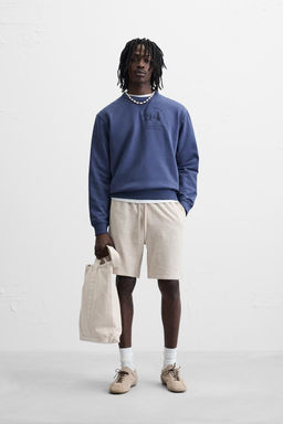 LINEN - VISCOSE BERMUDA SHORTS - Zara фото 2