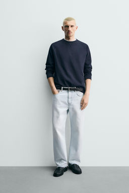 JEANS STRAIGHT ANKLE FIT / Azul claro