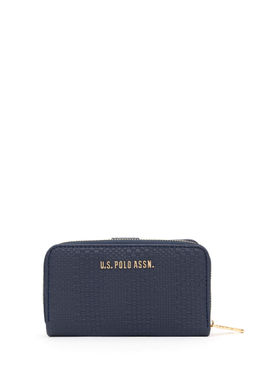 Женский темно-синий кошелек Неожиданная скидка в корзине