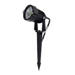 Светильник светодиодный грунтовый, 7 Вт, 630 лм, IP65, 220 В, зелёное свечение