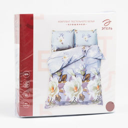 Постельное бельё Этель 2 сп. Кувшинки 175х215 см, 200х220 см, 70х70 см - 2 шт, 100% хлопок, бязь  фото 4