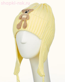 01-29-R Ушанка для девочки флис (48-52)