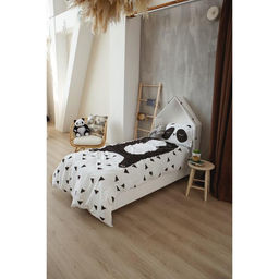 Постельное белье Этель 1,5 сп Панда 143х215 см, 150х214 см, 50х70 см -1 шт  фото 9