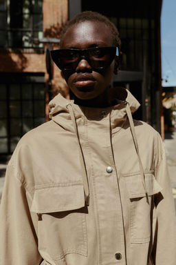 HOODED MULTI-POCKET JACKET - Zara фото 7