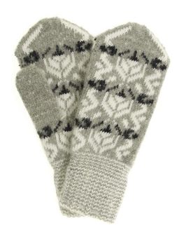 Варежки женские "Зигзаги" ПП 3210-5