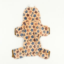 Комбинезон Звёзды с капюшоном, размер L (ДС 35 см, ОГ 45 см, ОШ 35 см), бежевый - Simaland фото 22