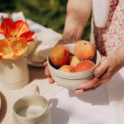 Салатник SL Home «Райяс», 800 мл, d=14.5 см, керамика, бежевый