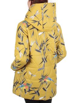 806 YELLOW Куртка демисезонная женская (100 гр. синтепон) - Фабричный китай фото 5