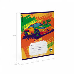 Цена за 10 шт. Тетрадь школьная ученическая ErichKrause Graphic Car, 24 листа, клетка (в плёнке по 10 шт.)_MIX-PACK  фото 10