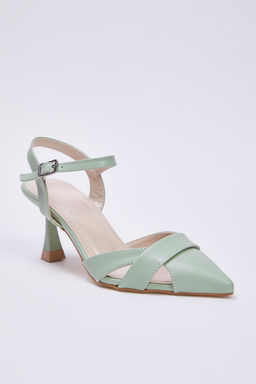 Trendyol Shoes Bej Cut Out Detayl? Sivri Burun Kad?n Klasik Topuklu Ayakkab? TAKSS25TO00029 - Trendyolmilla фото 19