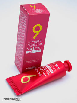 MASIL - БАЛЬЗАМ ДЛЯ ВОЛОС И КОЖИ ГОЛОВЫ С ПРОТЕИНАМИ 9 PROTEIN PERFUME SILK BALM SWEET LOVE, 20 МЛ  фото 6