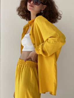 9406 Костюм летний в цвете шафран - Martichelli фото 8